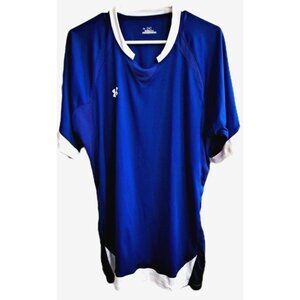 Under Armour Men's XL Blue Short Sleeve Heatgear Activewear
